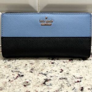 Kate Spade Bi Fold Colorblock Wallet EUC